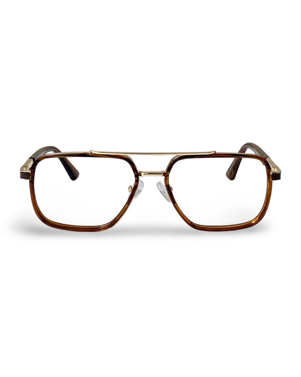 Montura para lentes formulados- Axis Carey Gold