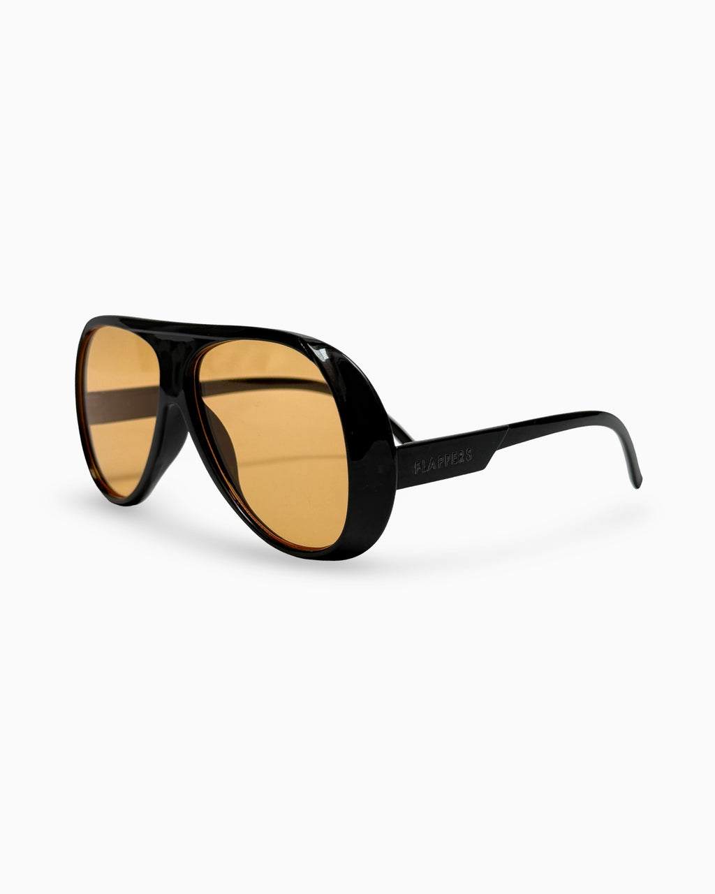 Gafas de Sol Grandes Filtro UV400- Big Aviator OrangeBlack| Flappers