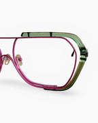 Montura tipo piloto- Beat Pink Green- Flappers