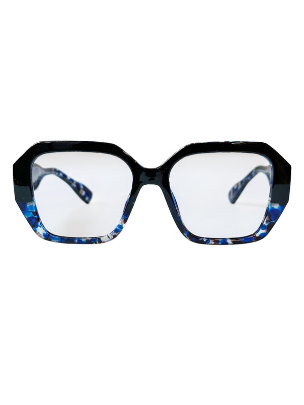 Montura para lentes formulados- Boom Black & Blue