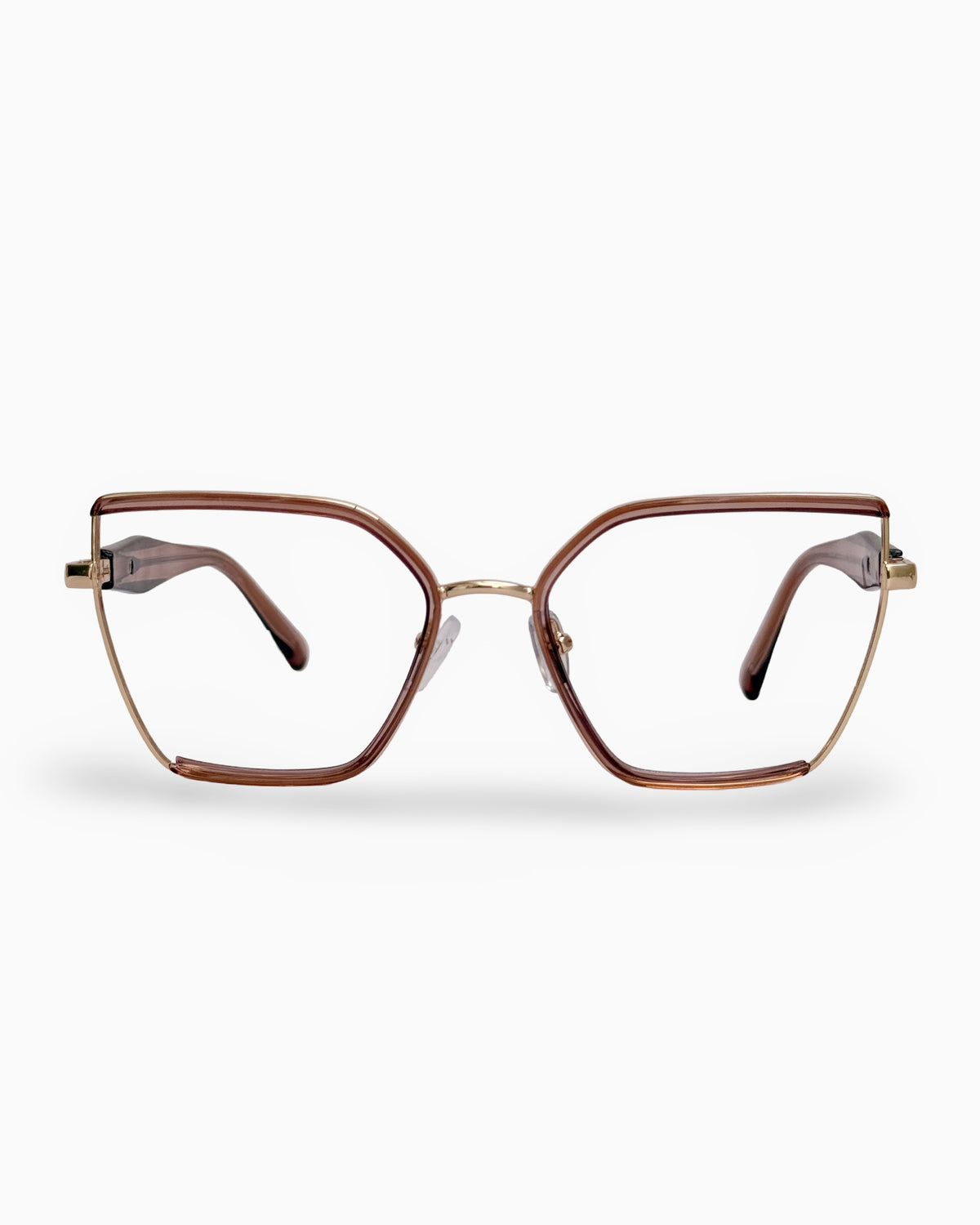 Montura para lentes formulados- Fiore Brown- Flappers