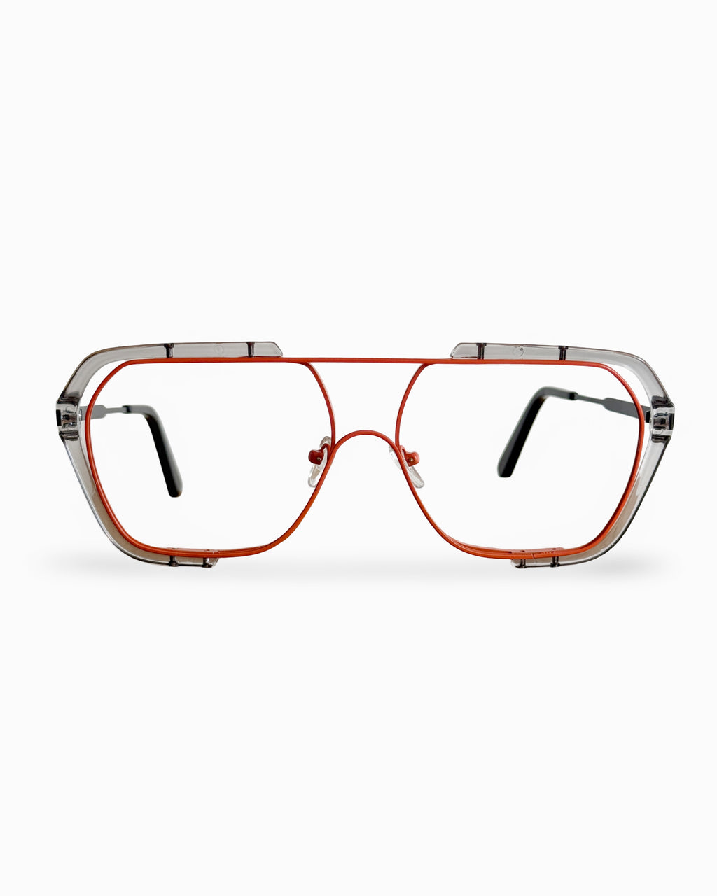 Montura tipo piloto- Beat Orange Grey- Flappers