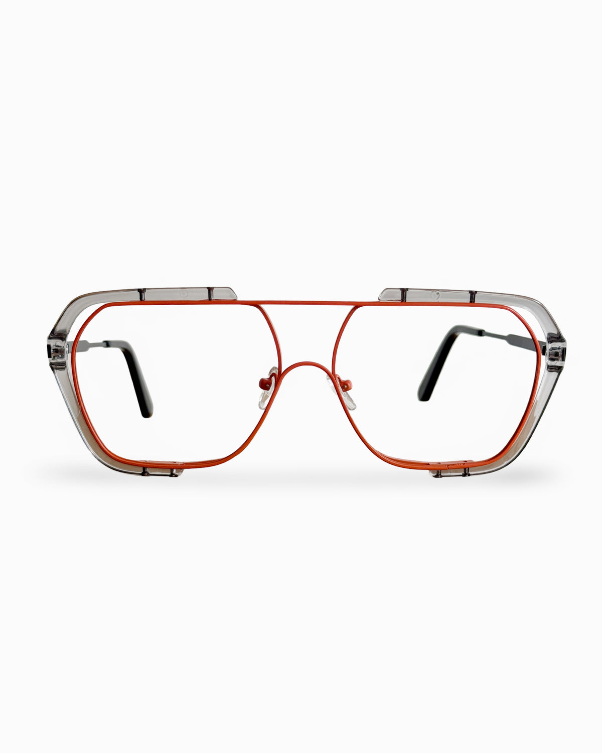 Montura tipo piloto- Beat Orange Grey- Flappers