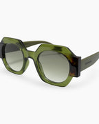 Gafas de sol grandes- Filtro UV400- Mermaid Green- Flappers