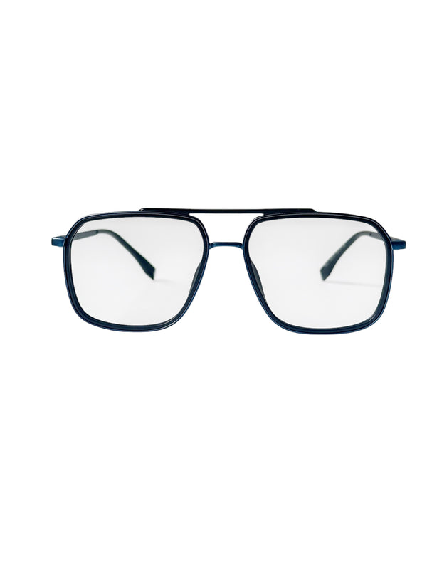 Montura para lentes formulados- Unisex- Aviator Blue