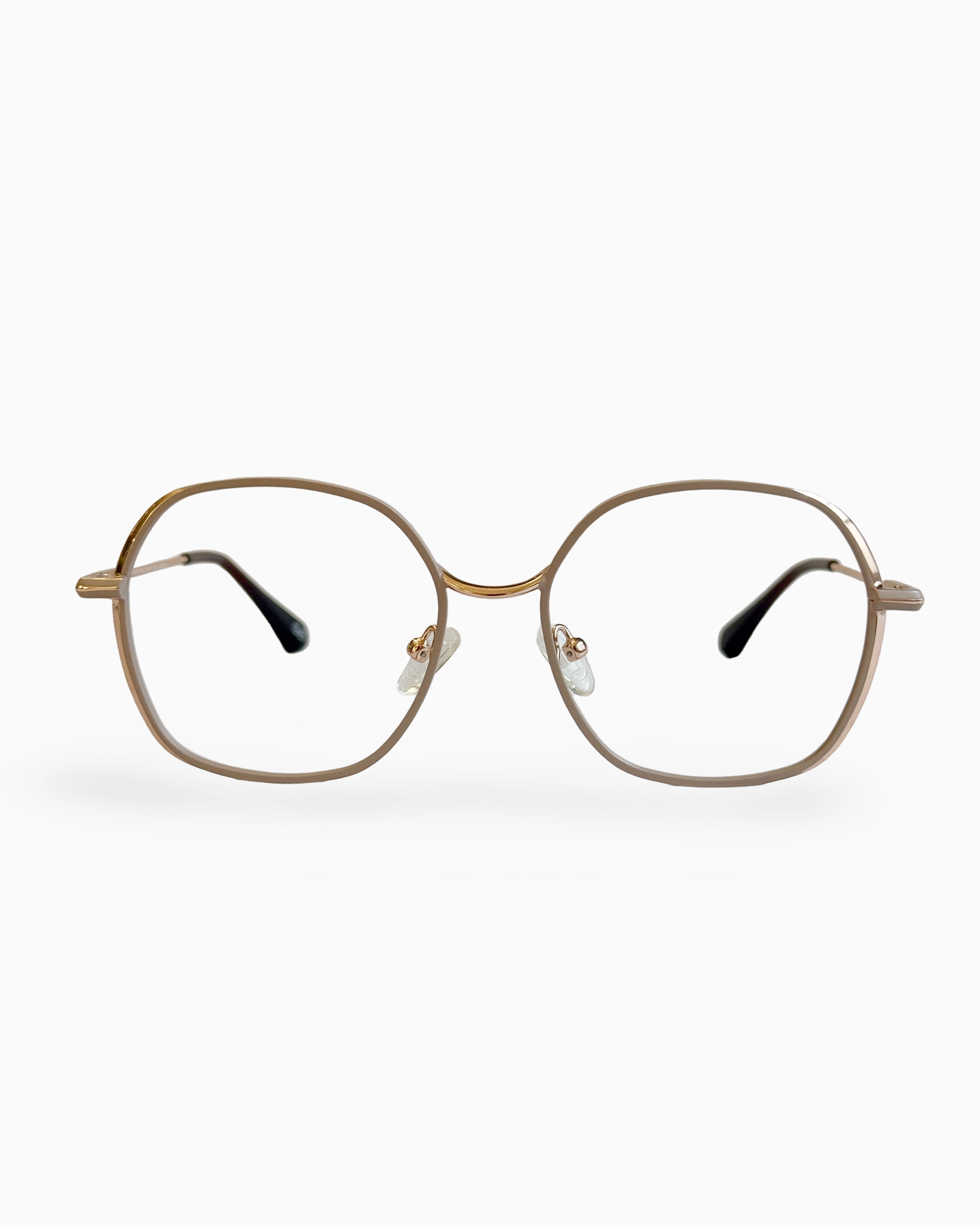 Gafas para fórmula- Titanio- Kobe Beige| Flappers
