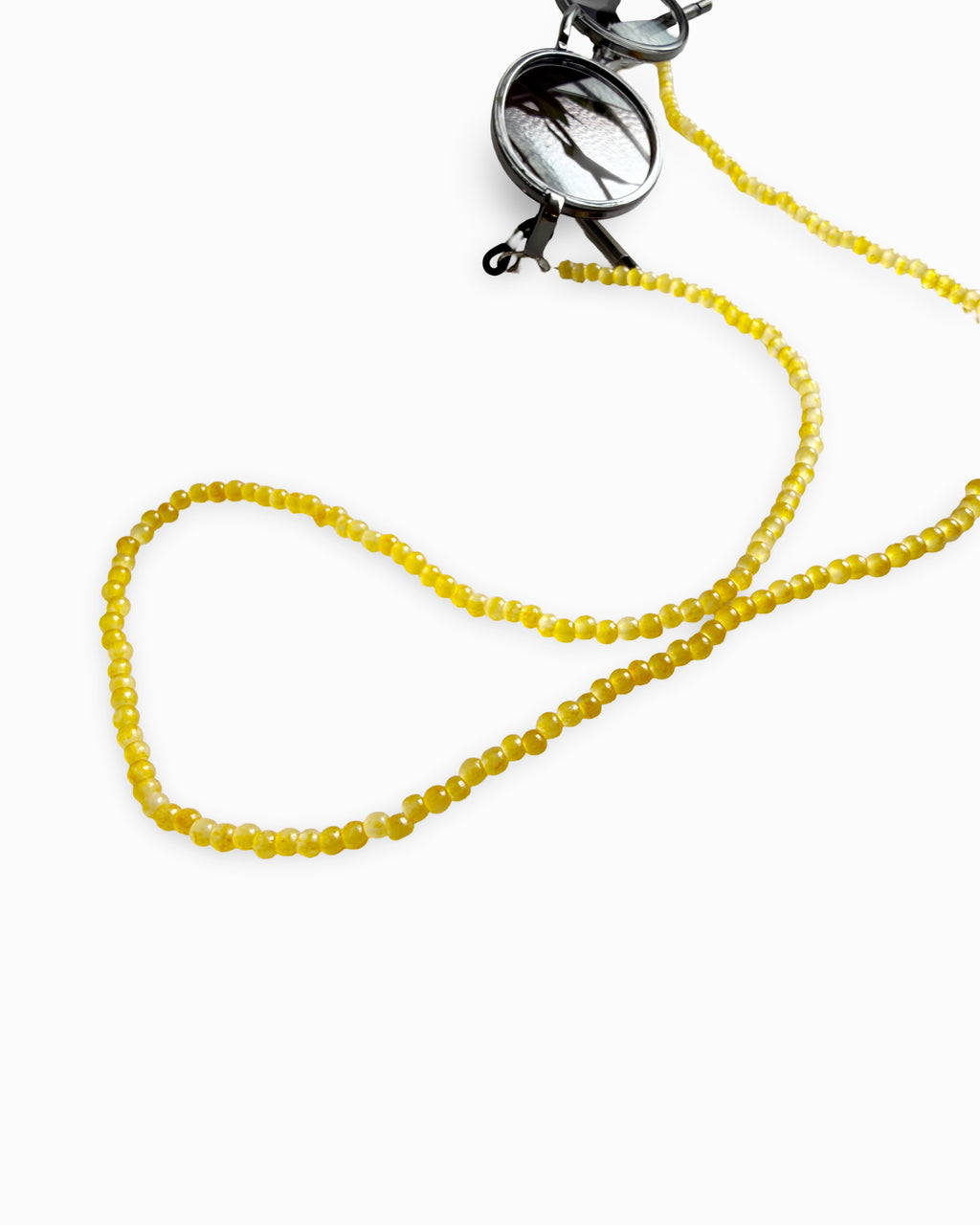 Cadena para gafas- Pearl Yellow- Flappers
