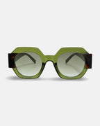 Gafas de sol grandes- Filtro UV400- Mermaid Green- Flappers