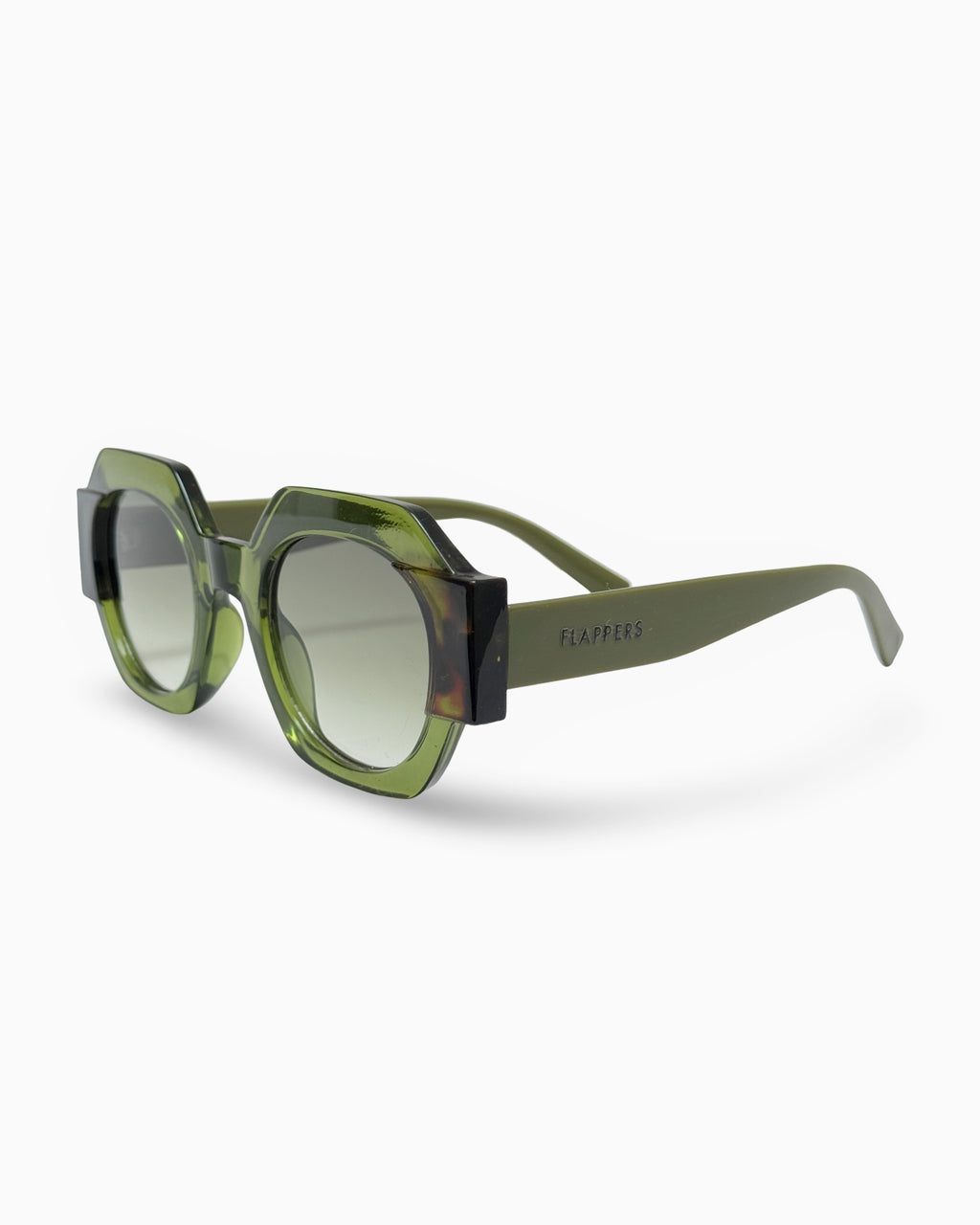 Gafas de sol grandes- Filtro UV400- Mermaid Green- Flappers