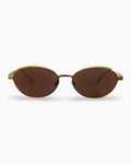 Gafas de Sol Doradas- Filtro UV400- Amaia Gold Brown- Flappers