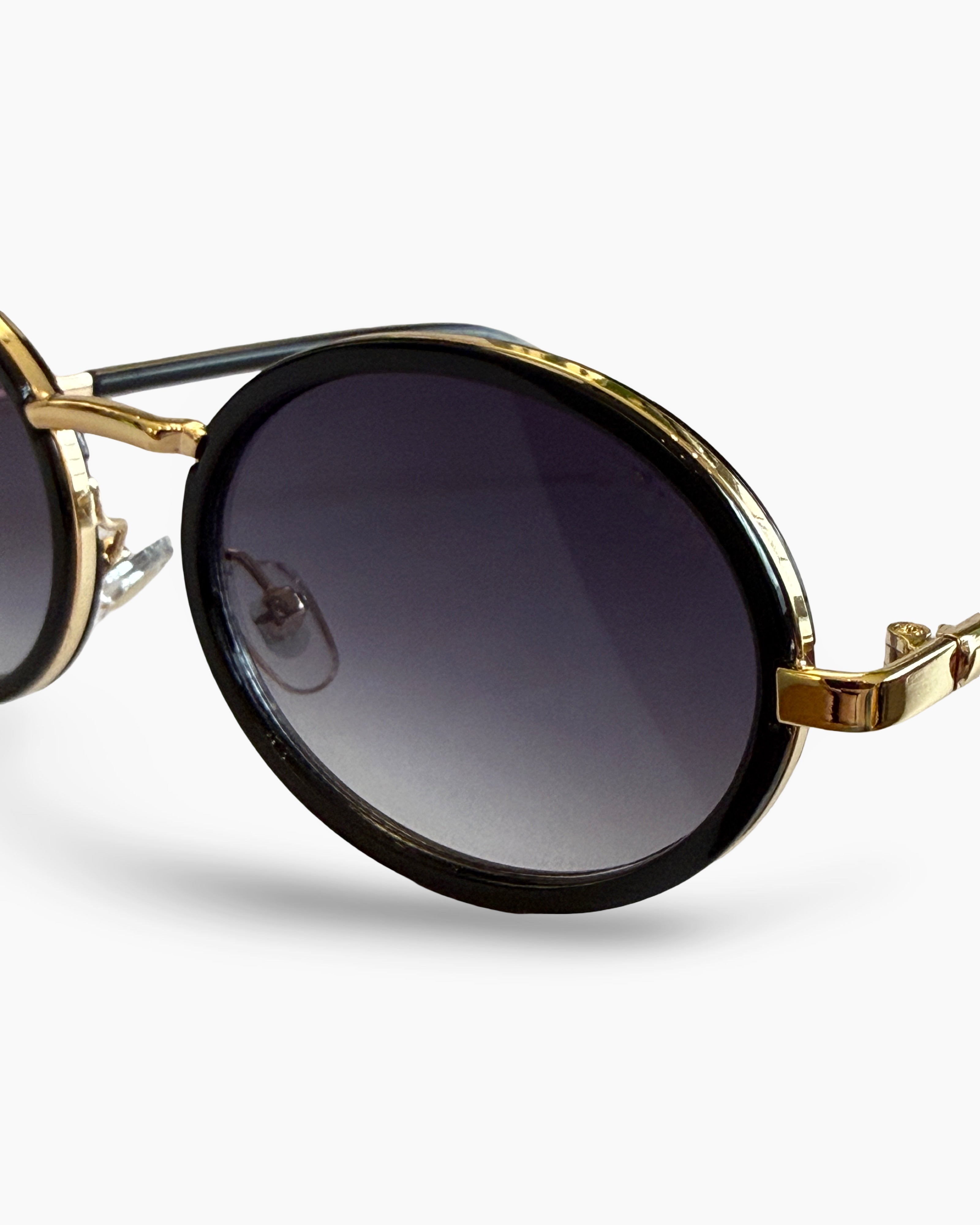 Gafas de Sol- Filtro UV400- Flow Black Gold- Flappers