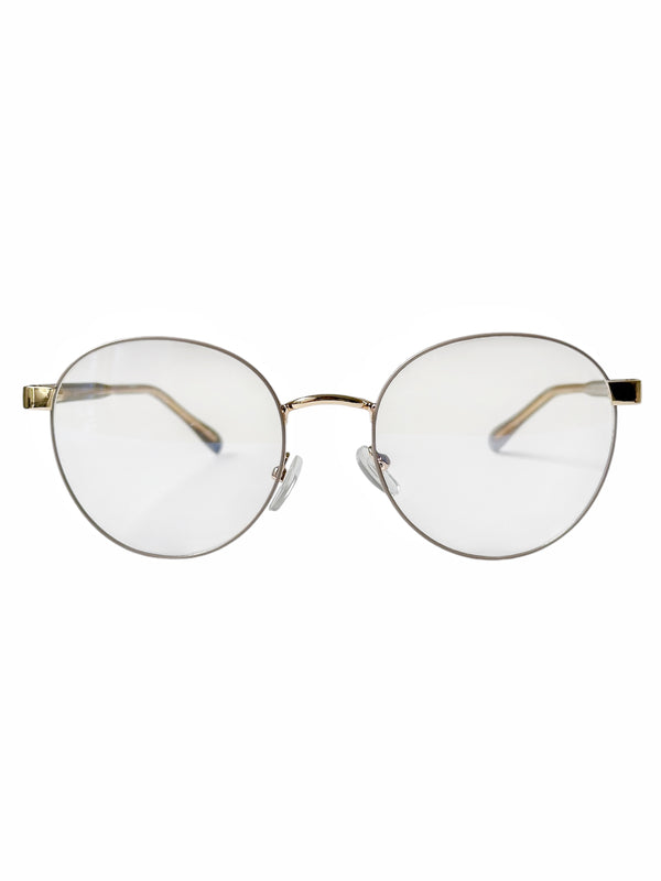 Montura para lentes formulados- Selena Gold Nude