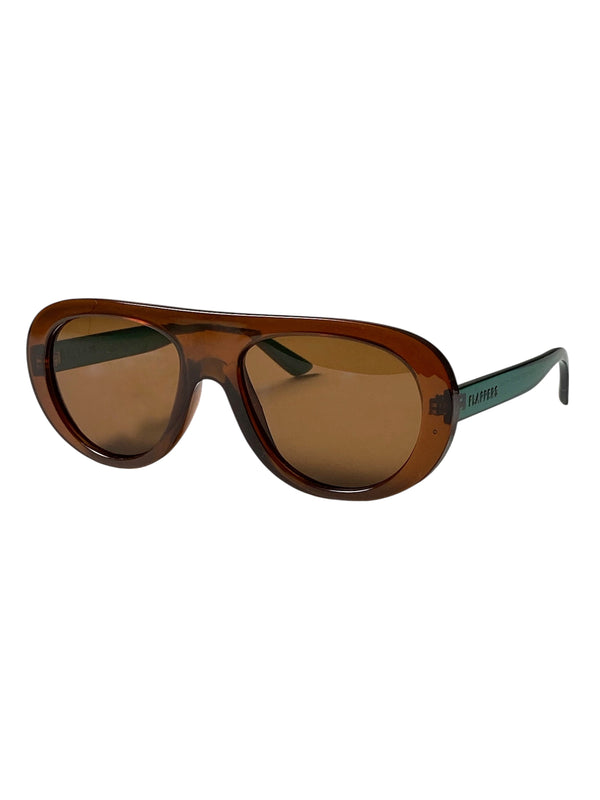 Gafas de sol - filtro UV400- Justin Brown Green