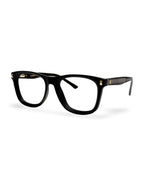 Montura Unisex Tipo Clubmaster- Master Black- Flappers