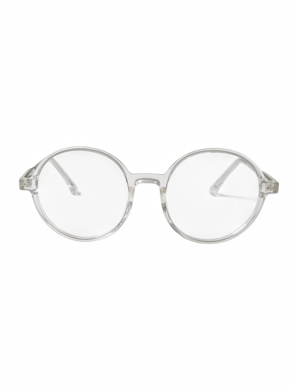 Montura para lentes formulados- Round Clear