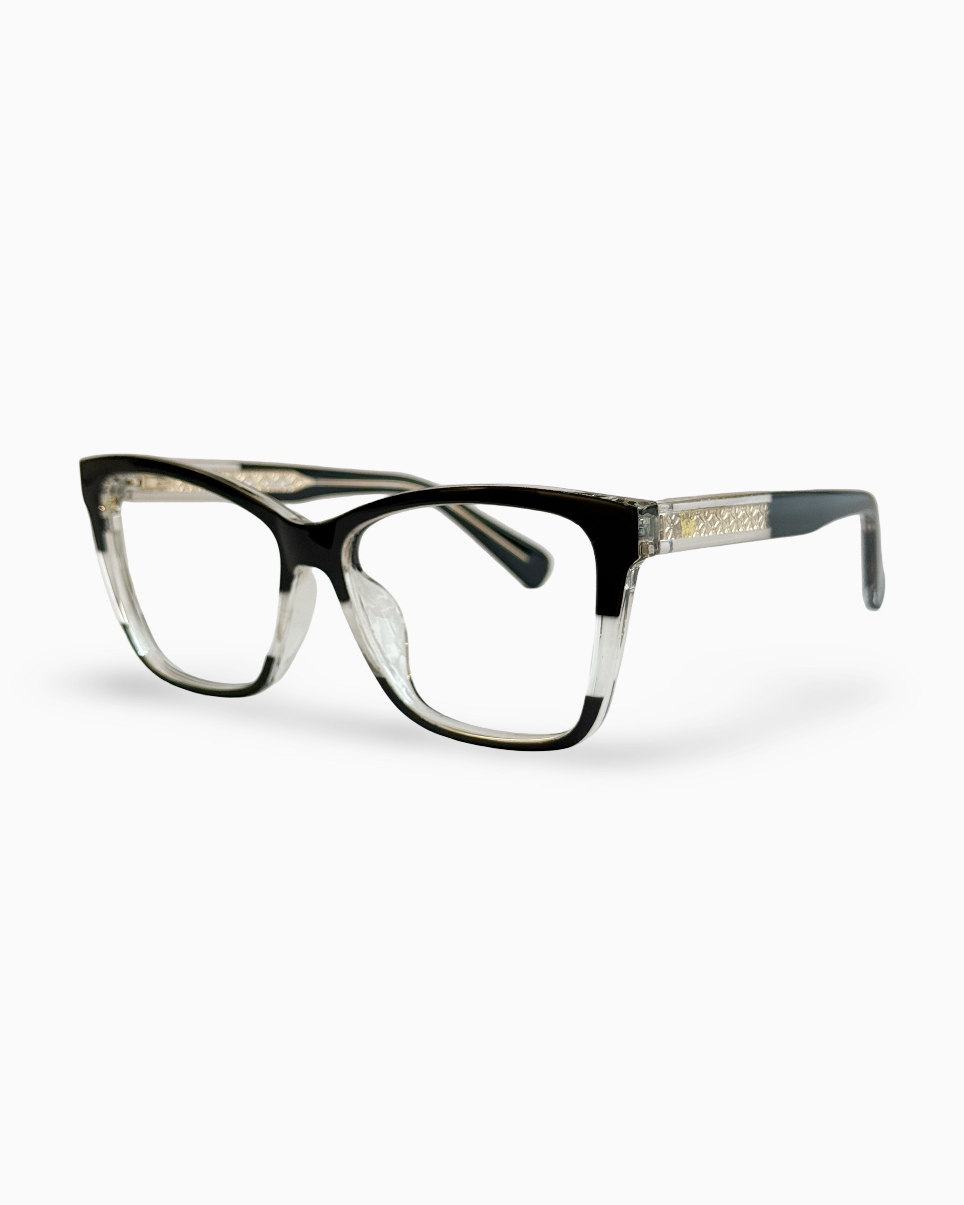 Gafas Clip On- Lentes polarizados- Fuji Black Clear| Flappers