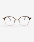 Montura Metalica para lentes formulados-Tina Gold Nude- Flappers