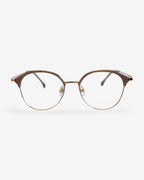 Montura Metalica para lentes formulados-Tina Gold Nude- Flappers
