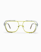 Montura tipo piloto- Beat Yellow Silver- Flappers