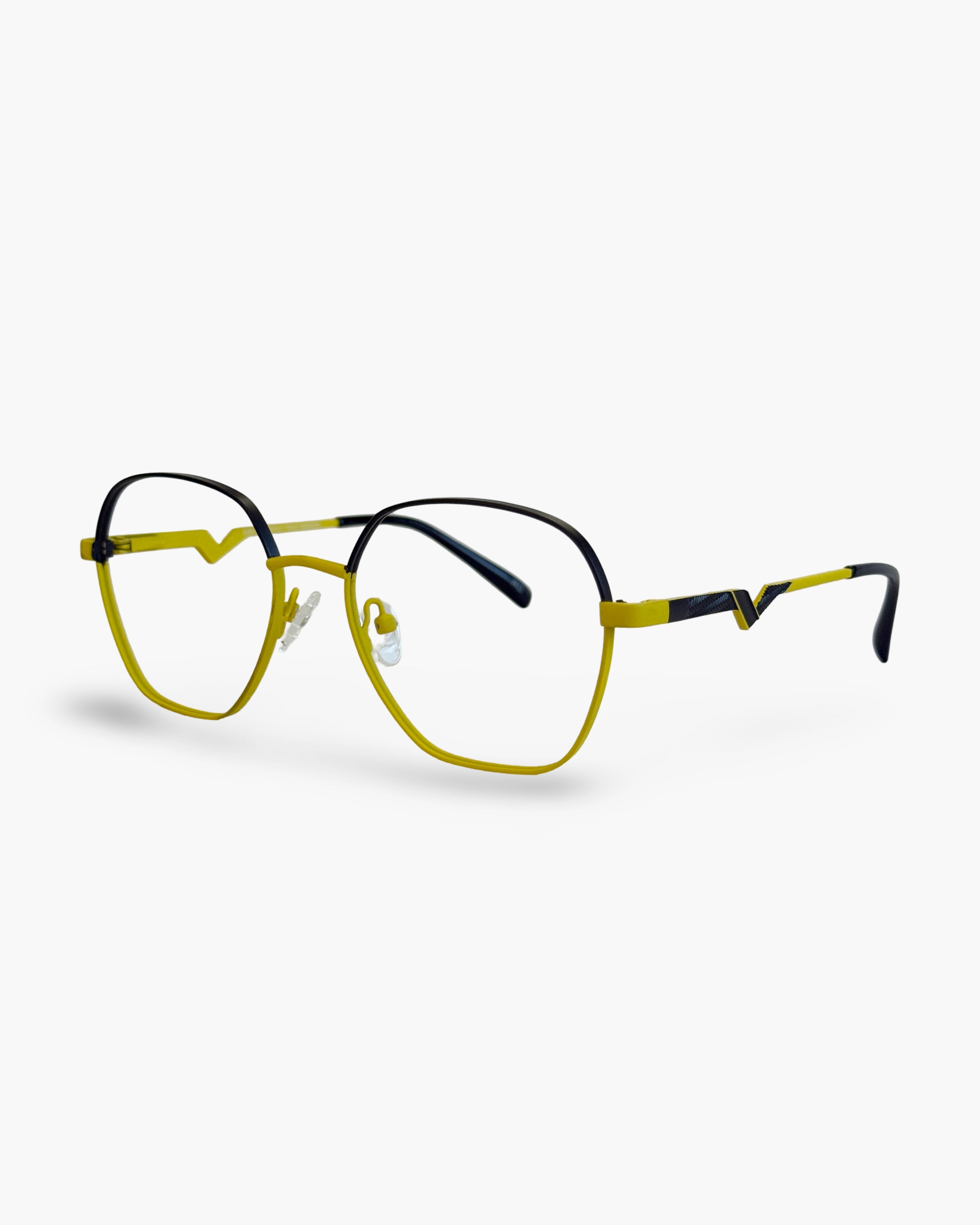 Montura para lentes formulados- High Yellow Black- Flappers