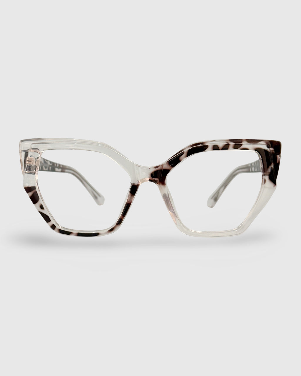 Montura Chunky para lentes formulados en TR90- Kirzi Clear Print| Flappers