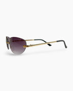 Gafas de Sol- Tres Piezas- Filtro UV400- Martini Grape- Flappers