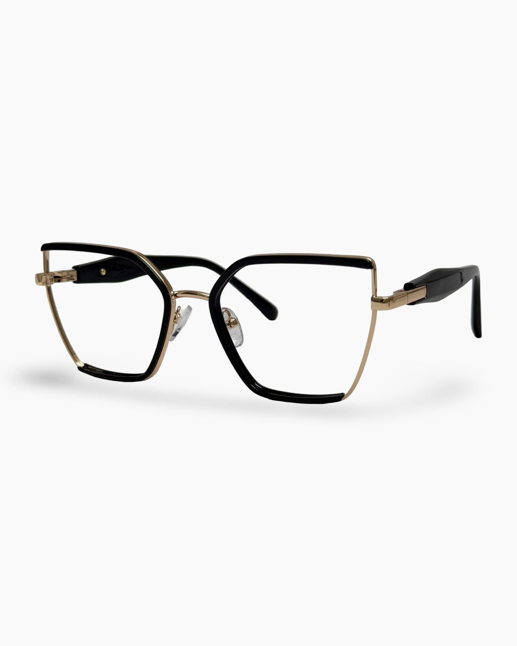 Montura para lentes formulados- Fiore Gold Black - Flappers