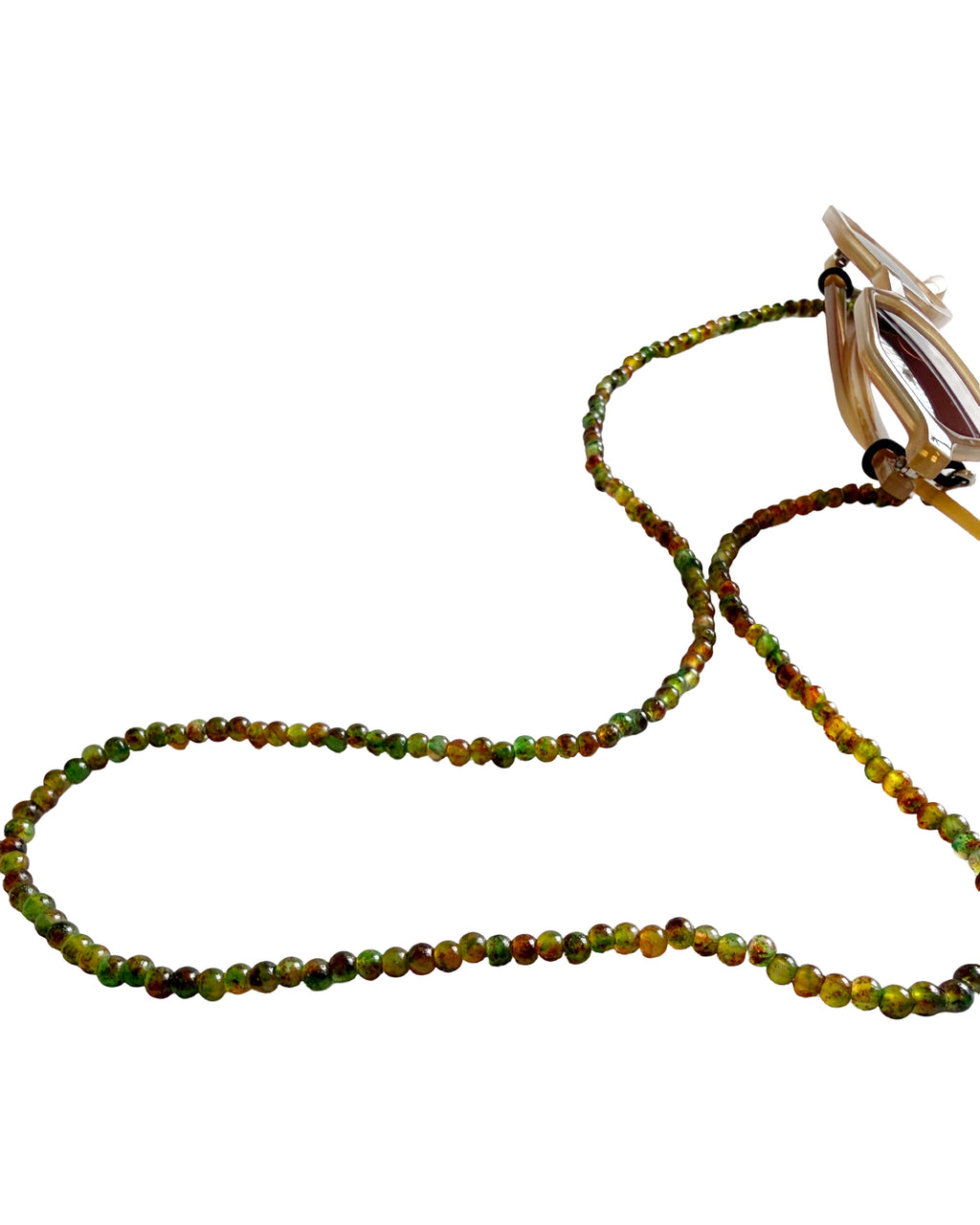 Cadena para gafas- Pearl Green- Flappers