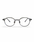 Montura para lentes formulados- Asher Black Clear- TR90- Flappers