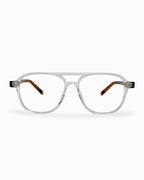 Montura en TR90- Unisex- Tipo Piloto- Clear Carey| Flappers