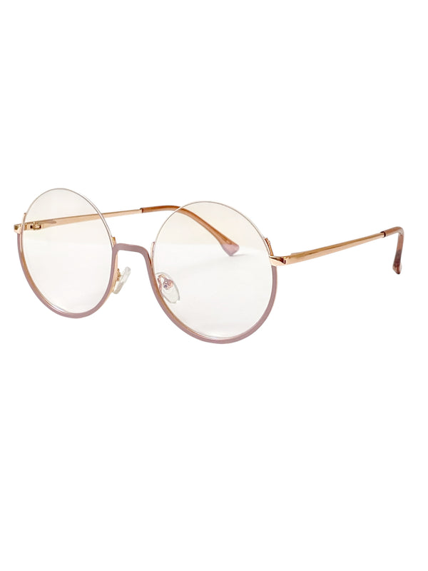Montura Lentes Formulados- Almy Gold Nude