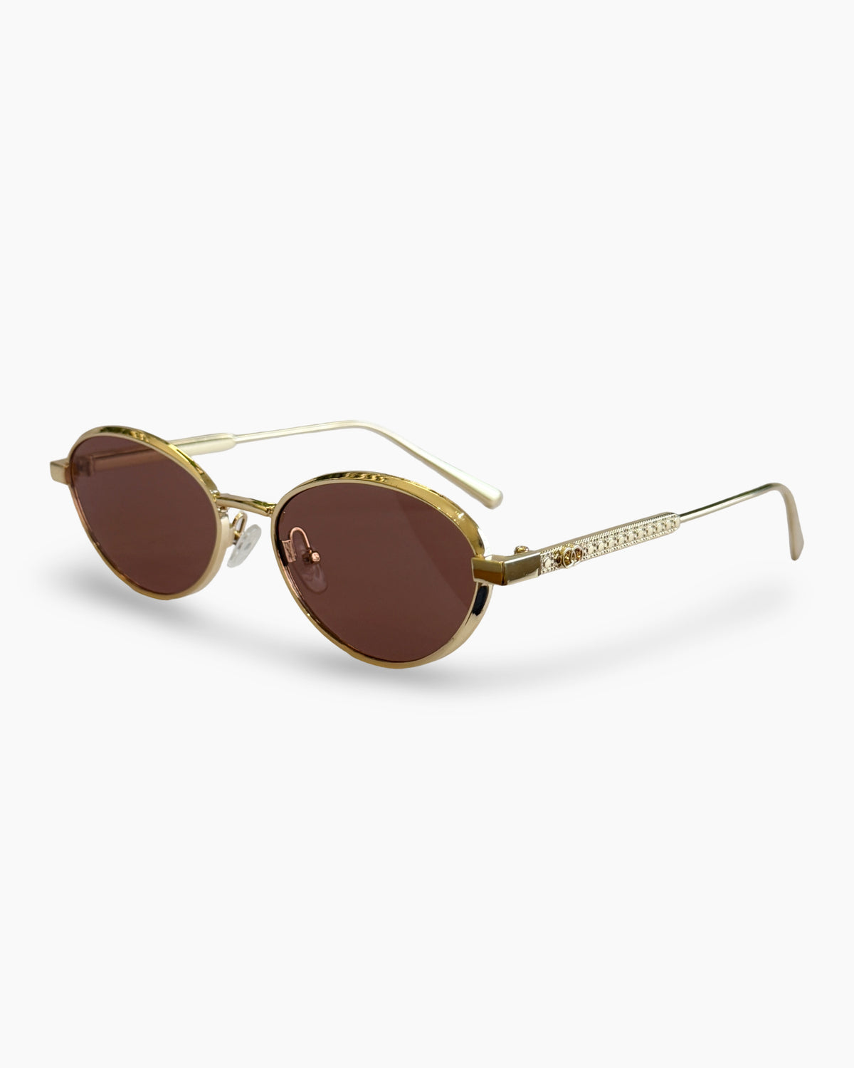 Gafas de Sol Doradas- Filtro UV400- Amaia Gold Brown- Flappers