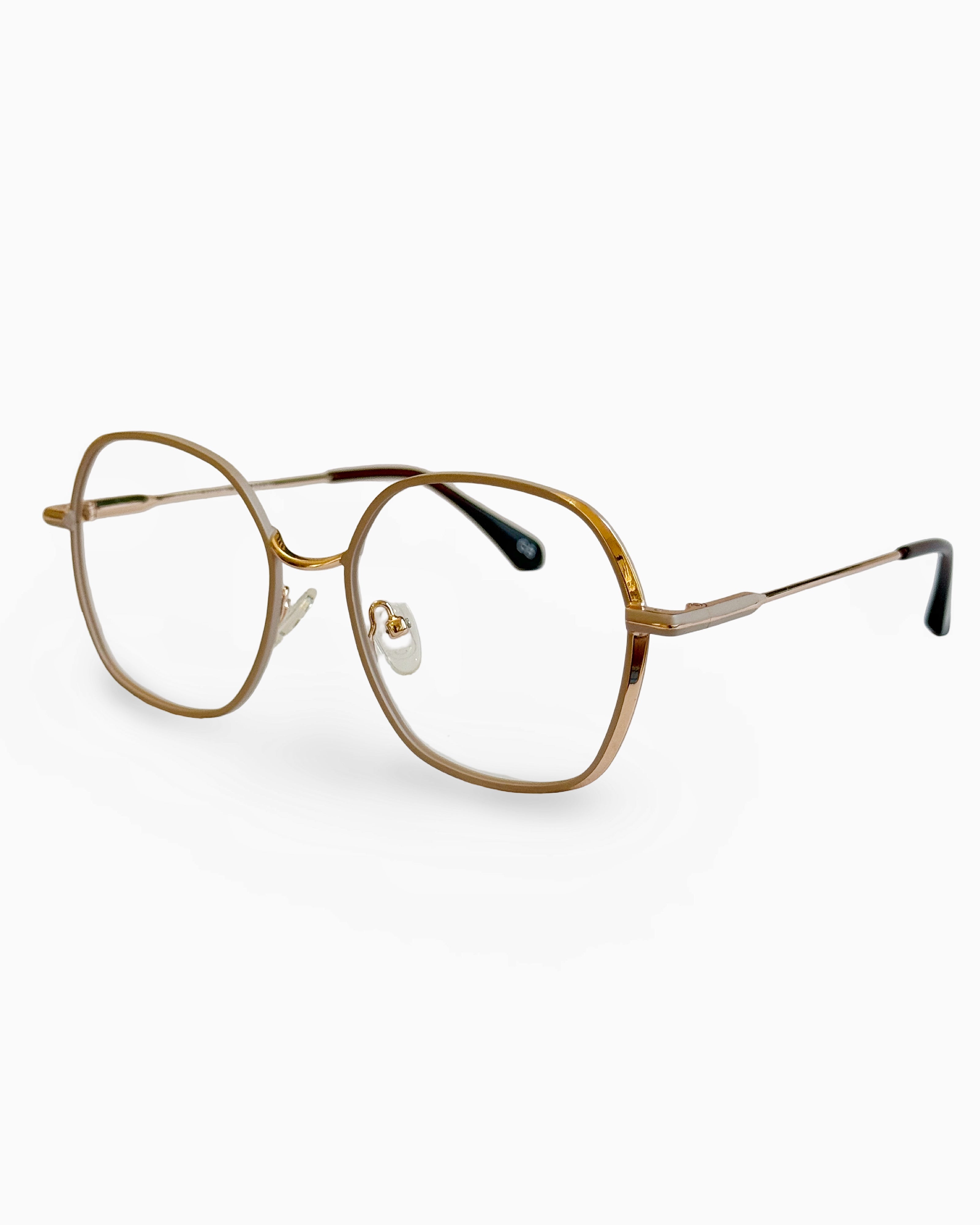 Gafas para fórmula- Titanio- Kobe Beige| Flappers