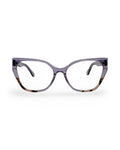 Montura para lentes formulados- material TR90 Sweet- Color Morado con carey | Flappers