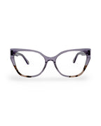 Montura para lentes formulados- material TR90 Sweet- Color Morado con carey | Flappers