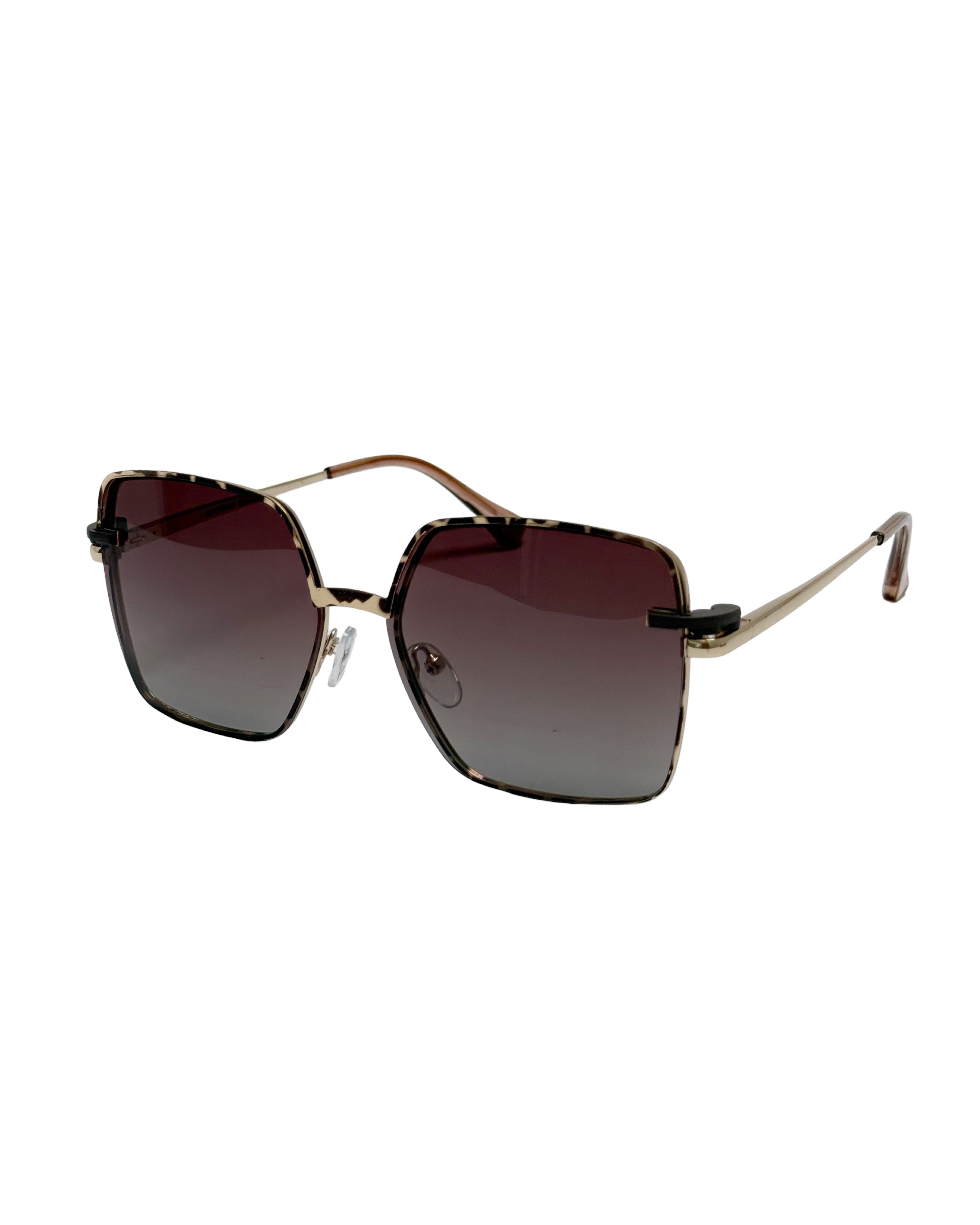 Gafas Clip On- Lentes polarizados- Jude Gold Print| Flappers