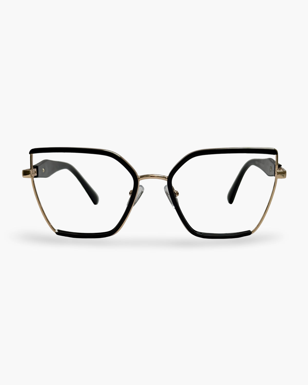 Montura para lentes formulados- Fiore Gold Black - Flappers