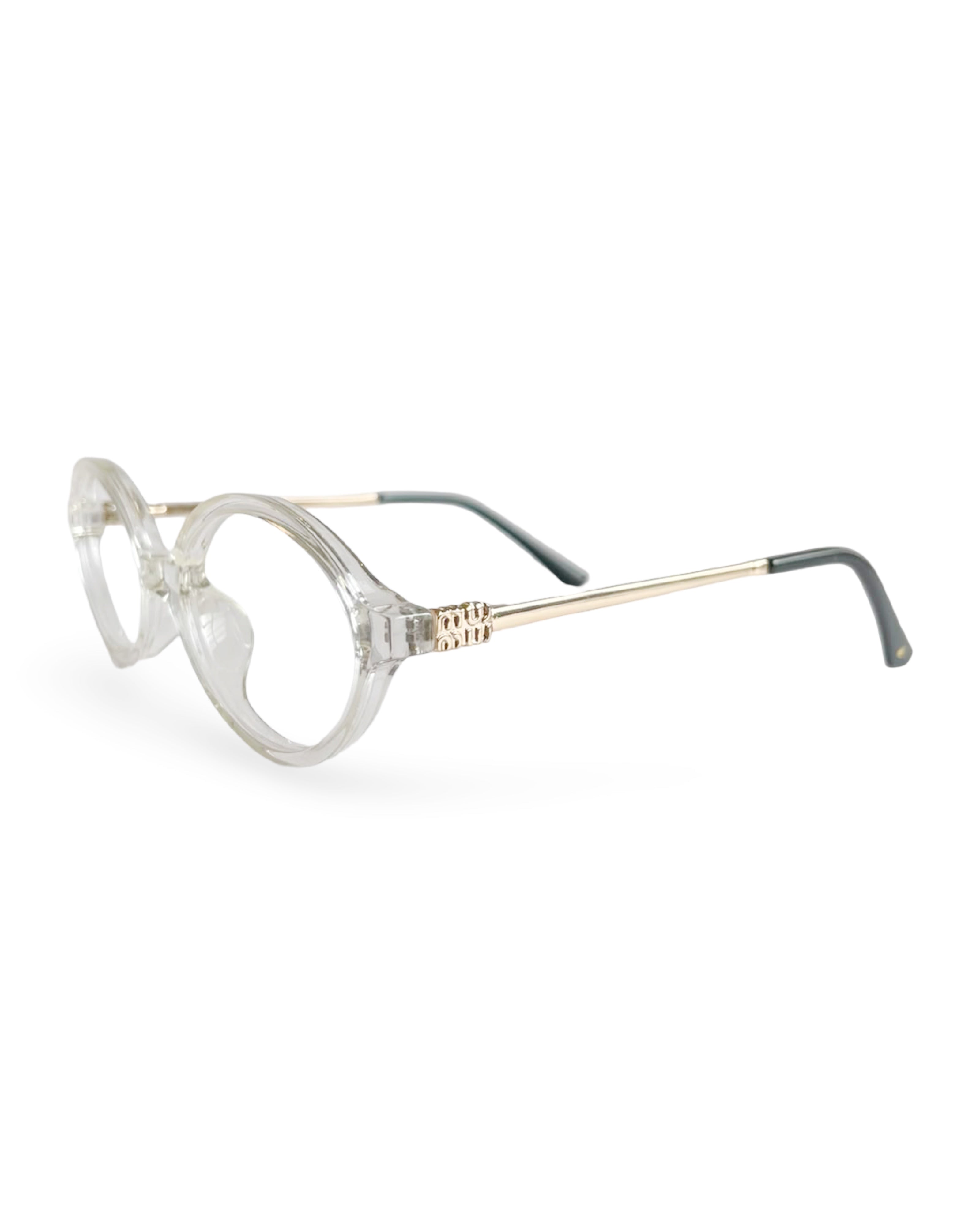 Montura para lentes formulados- TR90-Mai Clear |Flappers