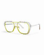 Montura tipo piloto- Beat Yellow Silver- Flappers