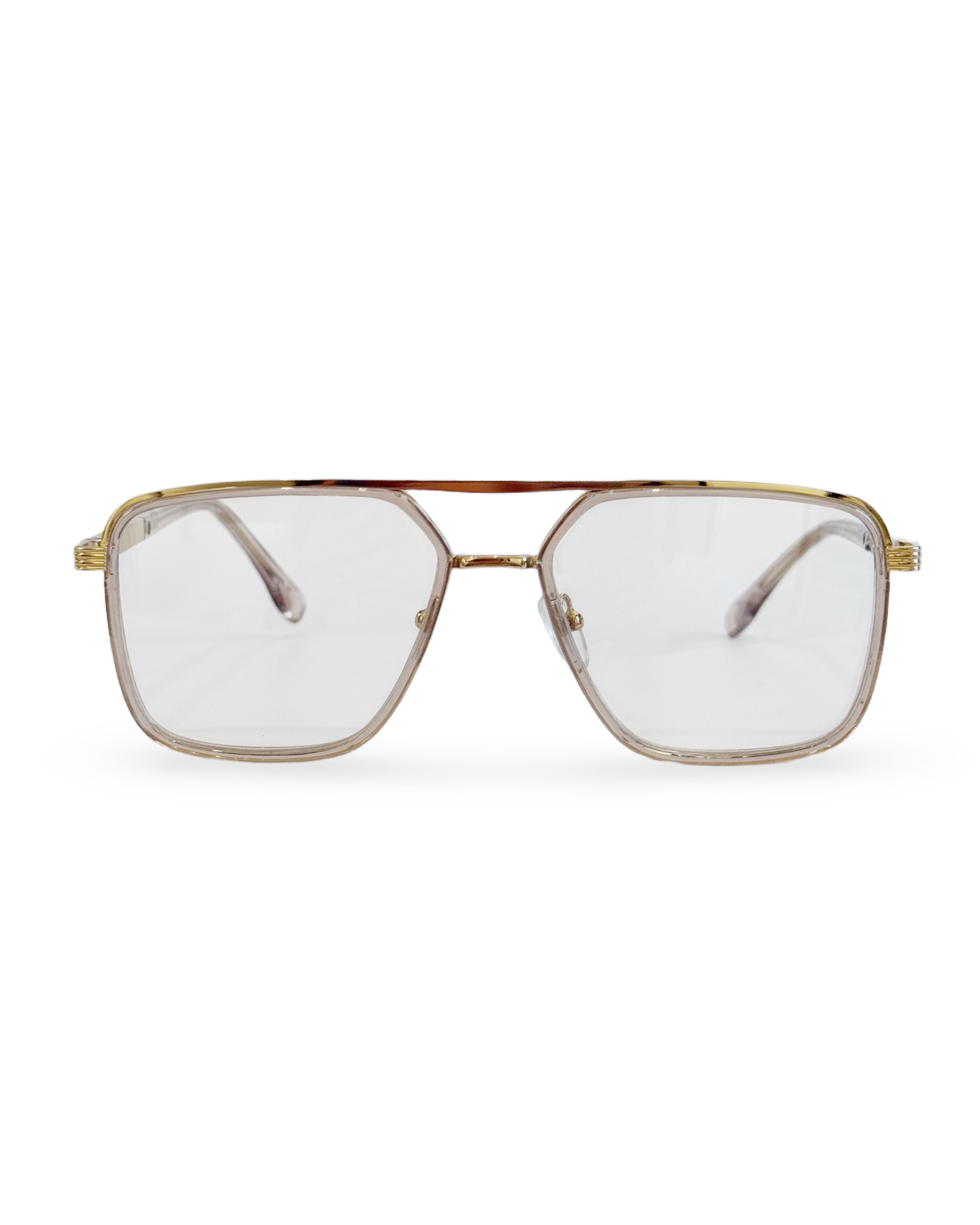 Montura para lentes formulados- Dazz Gold- Flappers