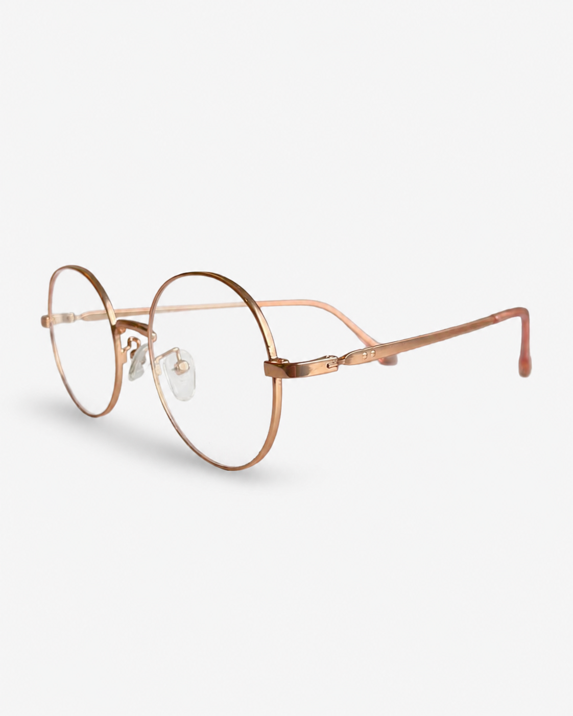 Gafas Redondas- Nick RoseGold- Flappers